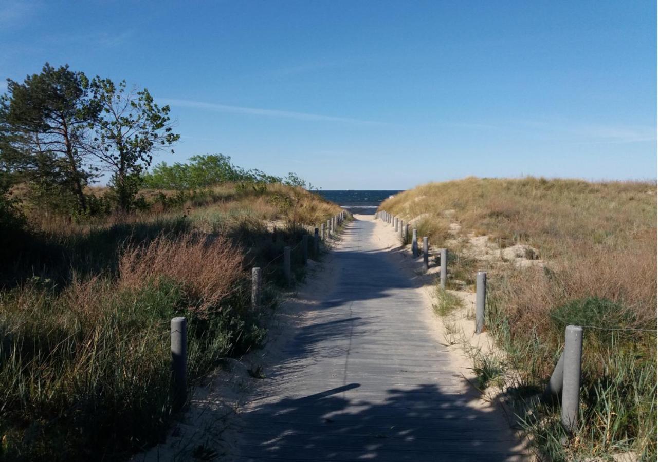 Modernes Reetdach-Ostseeferienhaus Bella Mare, Insel Usedom Mit Sauna, Kamin & Sonnenterrasse Zirchow 外观 照片
