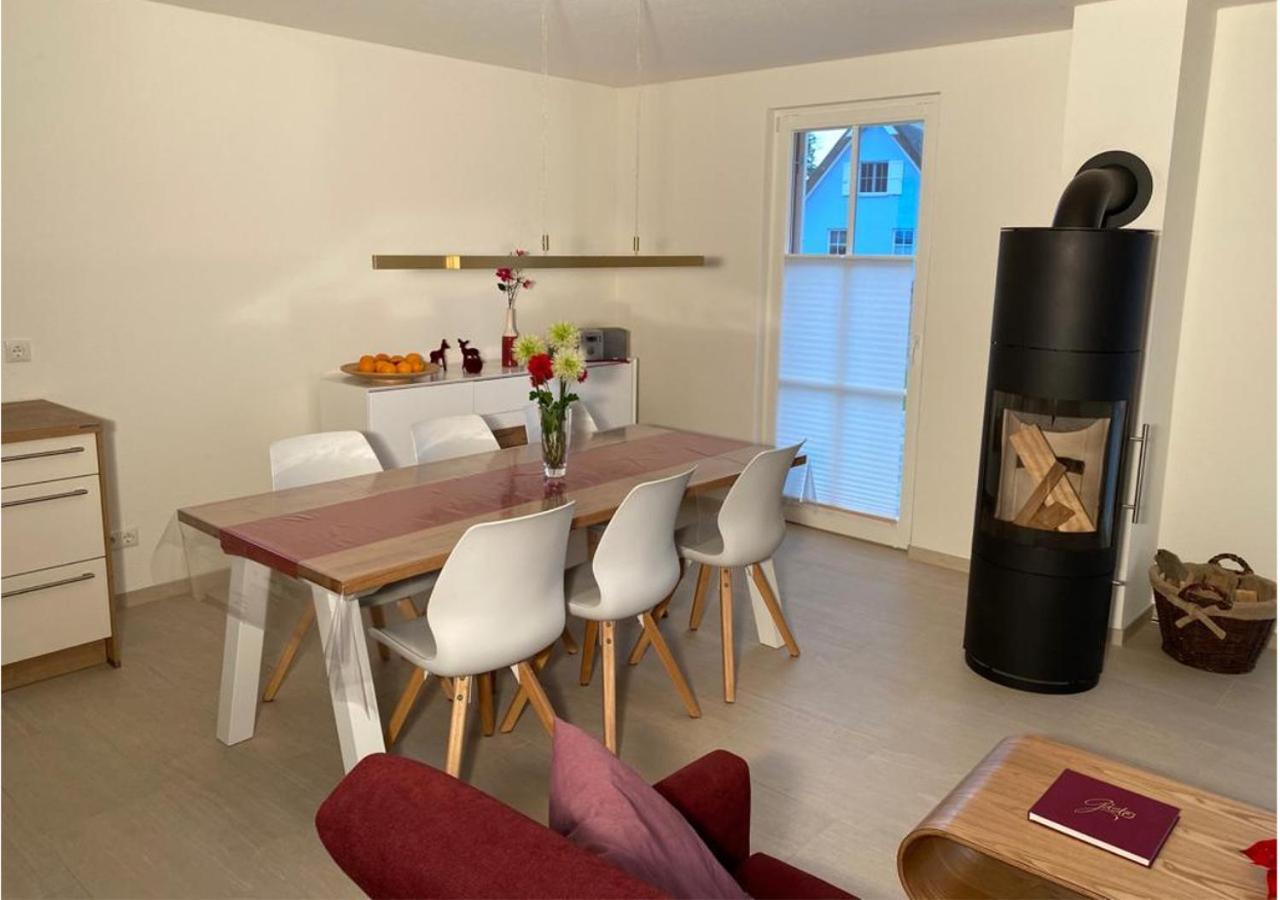 Modernes Reetdach-Ostseeferienhaus Bella Mare, Insel Usedom Mit Sauna, Kamin & Sonnenterrasse Zirchow 外观 照片