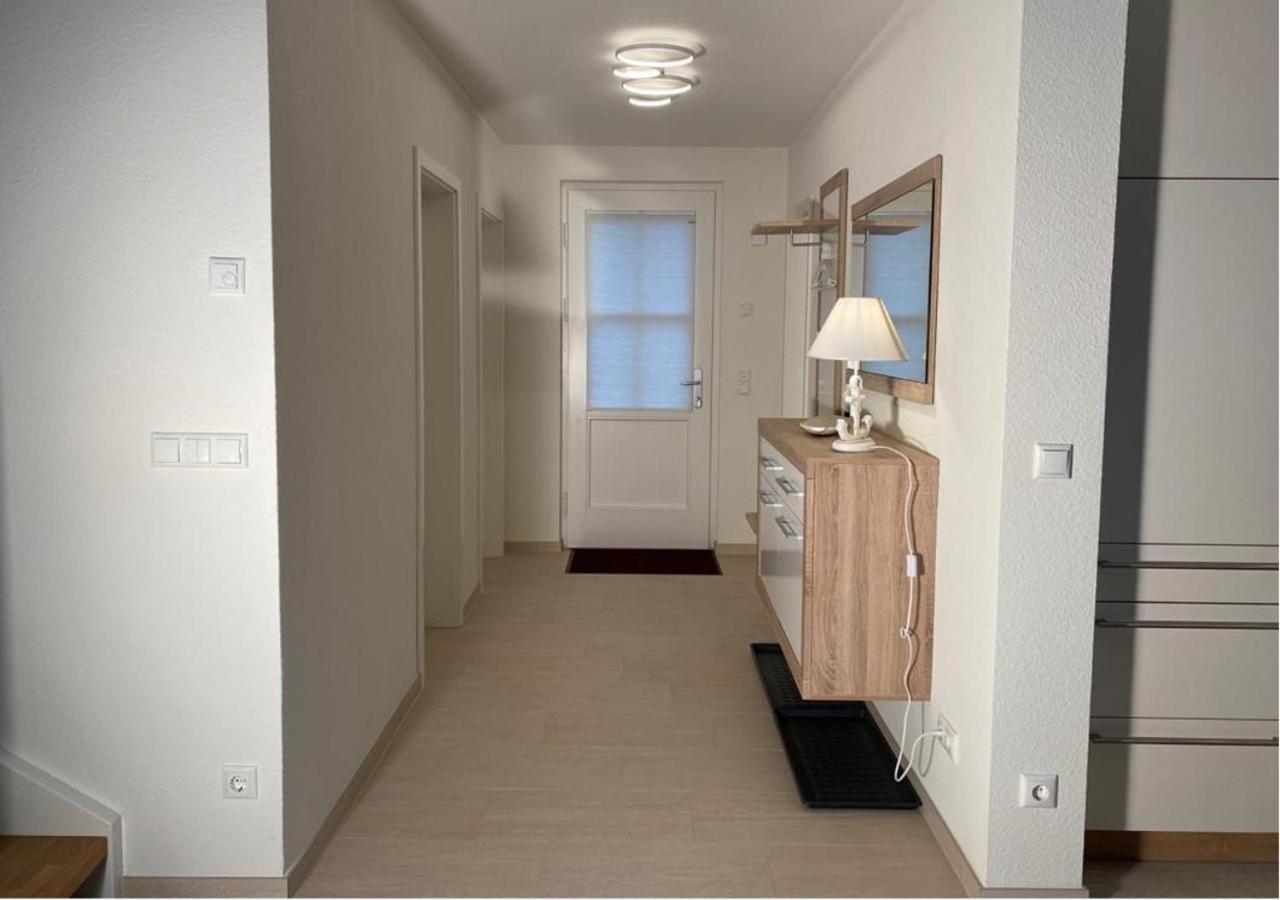 Modernes Reetdach-Ostseeferienhaus Bella Mare, Insel Usedom Mit Sauna, Kamin & Sonnenterrasse Zirchow 外观 照片